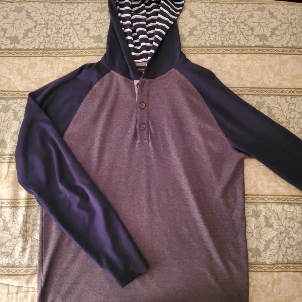 Banana Republic Hooded Shirt